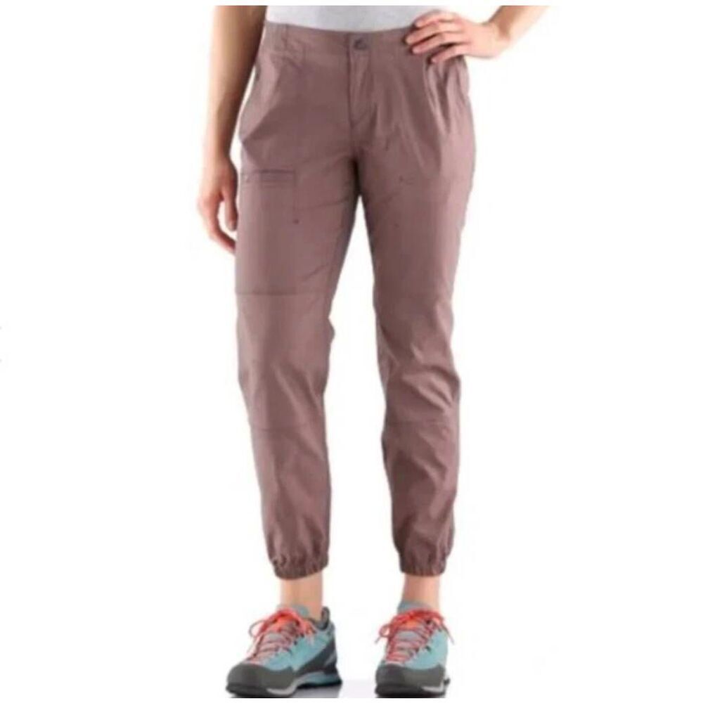 Mountain Hardwear AP Scrambler Hiking Pants Brown Joggers 8 Outdoor Climbing